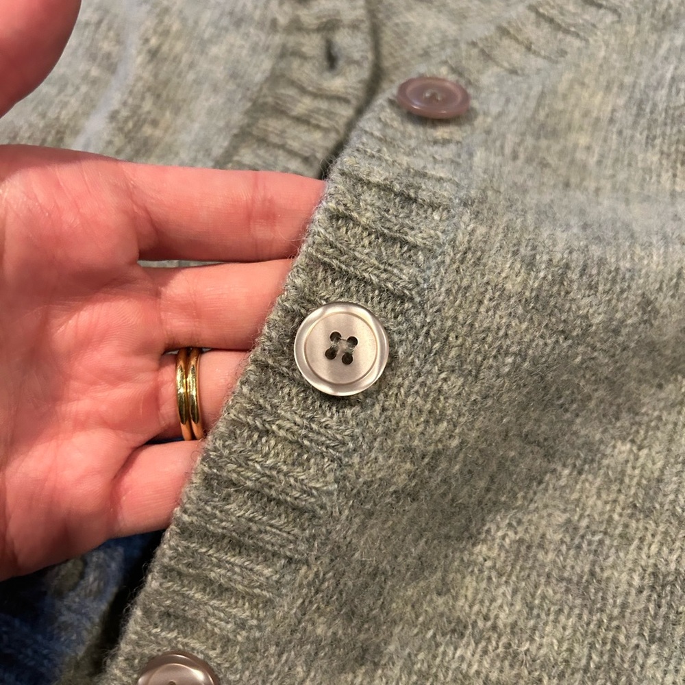 Vintage Wool Cardigan Sweater - Picture 3 of 3